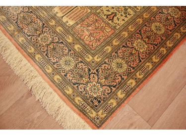 Persian carpet Gom pure silk rug 160x103 cm