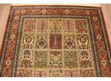Persian carpet Gom pure Silk rug 153x103 cm