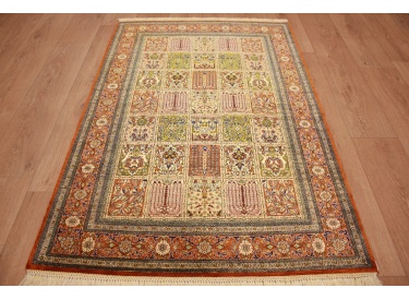 Persian carpet Gom pure Silk rug 153x103 cm