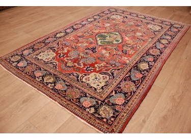 Semi antic Persian carpet  Kashan 203x134 cm