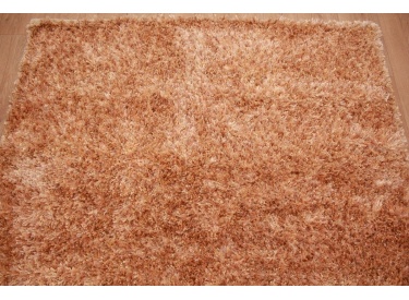 Orientteppich Schaggy handgeknüpft Langflor ca. 225x160 cm Beige