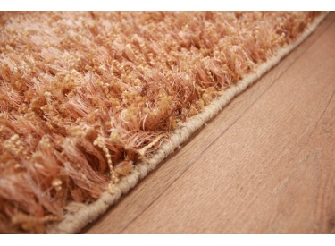 Oriental carpet Shaggy ca. 150x100 cm Beige / Gold