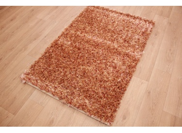 Oriental carpet Shaggy ca. 150x100 cm Red / Gold