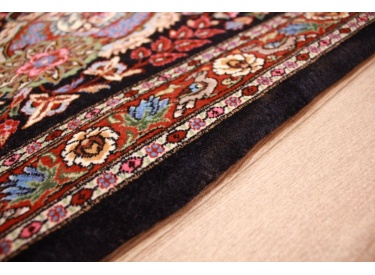 Persian carpet Ghom with Silk 85x60 cm Ilam
