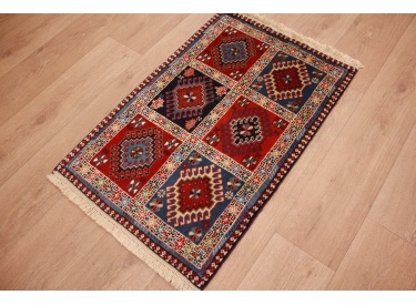Persian carpet  Yalameh pure wool 97x63 cm