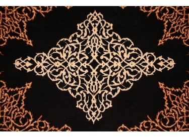 Persian carpet Isfahan on Silk 89x61 cm very fine