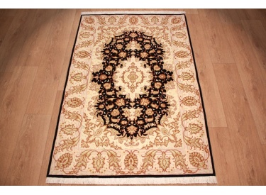Persian carpet Täbriz wool and silk 151x100 cm
