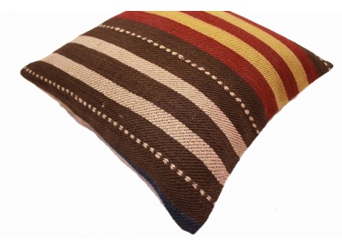 Oriental Kilim Pillow cushion natural colors & wool ca. 40x40 cm
