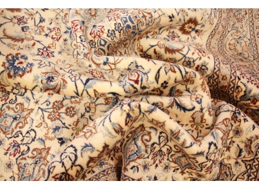 Persian carpet Nain 6la with Silk 207x130 cm