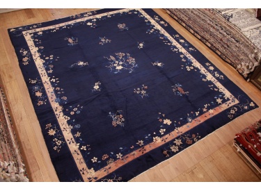 Antique Oriental carpet China Wool rug 440x370 cm