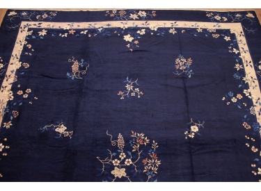 Antiker Orientteppich China Wollteppich 440x370 cm