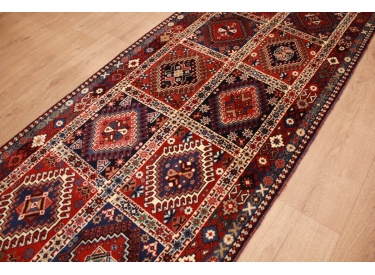 Persian carpet Yalameh pure wool 200x83 cm Runner