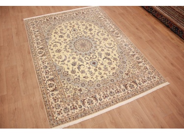 Fine Persian carpet "Nain" 6la with  silk 282x205 cm