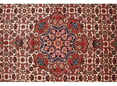 Perser Teppich Bidjar Läufer mit Seide 218x83 cm