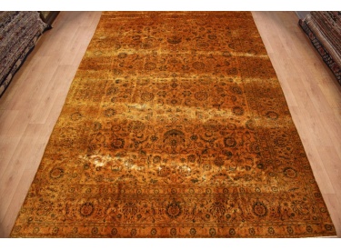 Vintage Teppich moderner Orientteppich Gold 430x278 cm