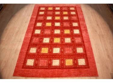 Nomadic Persian carpet Loribaft wool 300x193 m Red