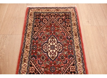 Persian carpet Bijar doormat 60x40 cm Red