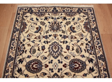 Oriental carpet Persian carpet Nain 150x97 cm Beige