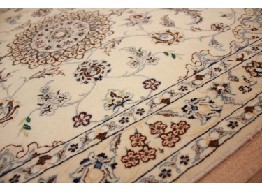 Persian carpet "Nain" 9la with Silk 126x90 cm