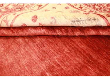 Persian carpet "Ghashghai" pure Wool 295x214 cm Red