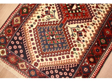 Persian carpet Yalameh pure wool 129x83 cm