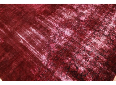 Vintage Teppich moderner Orientteppich Rot 235x176 cm
