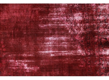 Vintage Teppich moderner Orientteppich Rot 235x176 cm