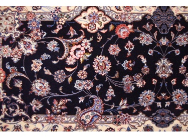 Perser Teppich Isfahan mit Seide 170x70 cm Läufer