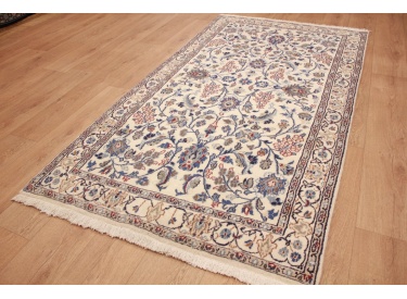 Persian carpet Nain 217x116 cm Beige