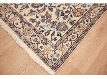 Persian carpet Nain 217x116 cm Beige