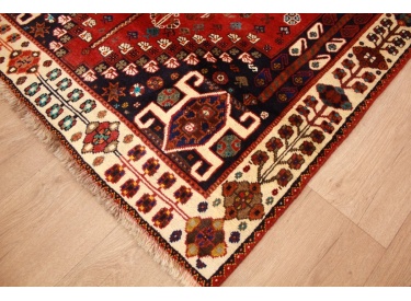 Persian carpet Ghashghai pure Wool 255x117 cm