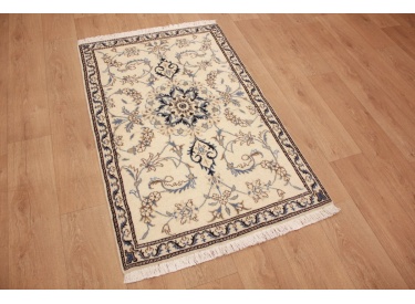 Persian carpet Nain 144x91 cm Beige