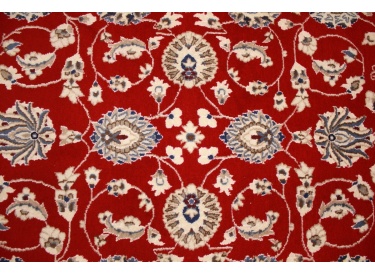 Persian carpet Nain 141x91 cm red