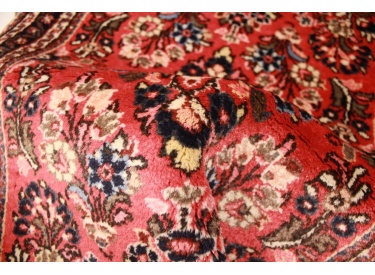 Perserteppich Sarough Orient Teppich 80x60 cm Rot