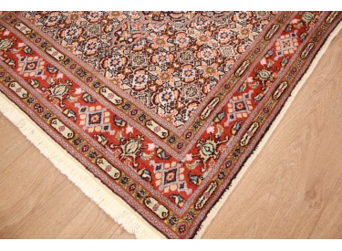 Persian carpet Moud with silk 144x95 cm Beige