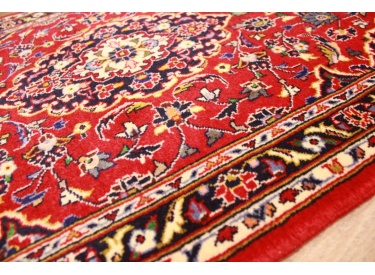 Persian carpet Kashan oriental Rug 126x70 cm
