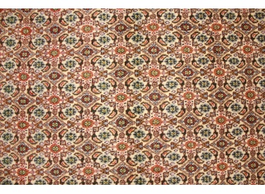 Persian carpet Moud with silk 148x98 cm Beige