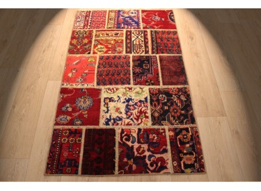 "PATCHWORK" Orient Teppich Designer Wollteppich 149x89 cm