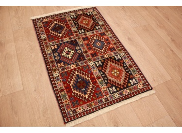 Persian carpet  Yalameh pure wool 95x60 cm