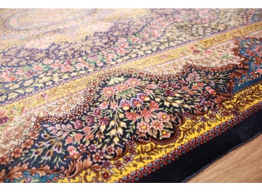 Exclusive Persian carpet Qum pure Silk 197x138 cm