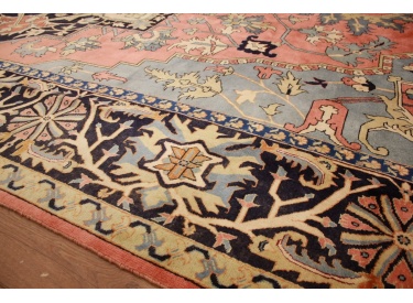 Persian carpet Heriz wool 612x396 cm Oversize