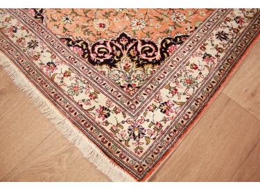 Persian carpet Ghom pure silk rug 120x80 cm