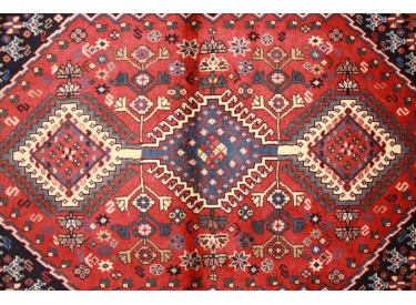 Perserteppich Yalameh Nomadenteppich 153x100 cm Rot