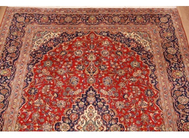 Perserteppich Kaschan woll Teppich 395x295 cm Rot