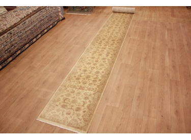 Persian carpet Mashhad wool carpet 307x87 cm Runner