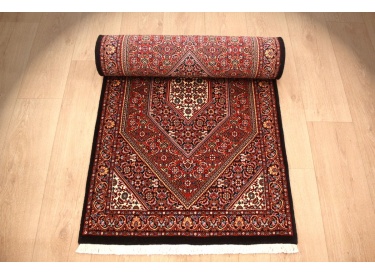 Persian carpet  Bidjar Runner very stable 276x73 cm