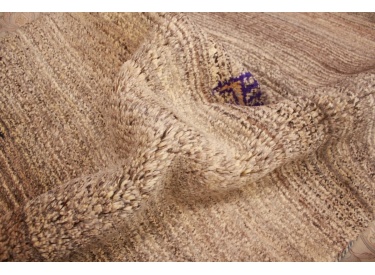 Persian carpet Gabbeh pure wool 143x100 cm Beige/Gray