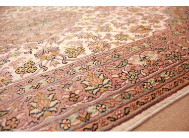 Oriental carpet Kashmir Silk 159x94 cm Beige