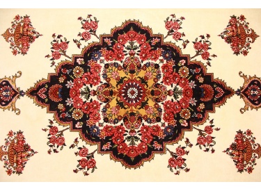 Perserteppich Bakhtiar Wollteppich 230x165 cm Beige