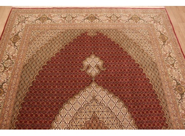 Perserteppich Täbriz Mahi auf Seide 314x200 cm